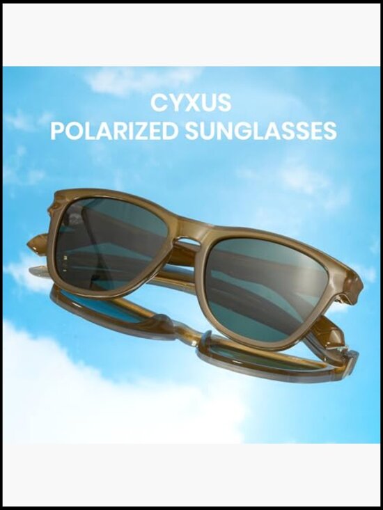Square Polarized Sunglasses UV400 Protection TR90 Frames for Traveling Driving main image 7